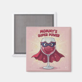 Mamas Supermagnet Magnet (Vorderseite/Rückseite)