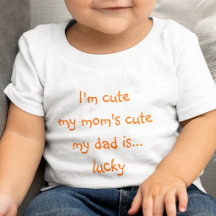 Mamas Süß Papa Glücklich Lustige Kinder Junge Mädc
