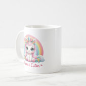 Mamas süße Katze Kaffeetasse (Vorderseite Links)