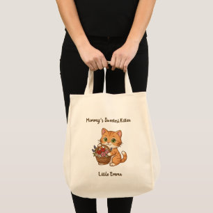 Mamas süßestes Kätzchen: Whimsical Kinder Tragetas Tragetasche