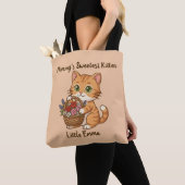 Mamas süßestes Kätzchen: Whimsischer Kinder-Einkau Tasche (Von Nahem)