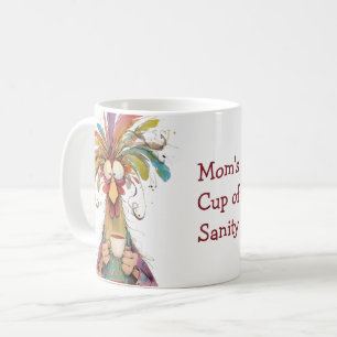 Mamas Tasse der Vernunft Lustiger Muttertagsbecher