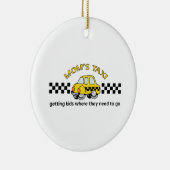 MAMAS TAXI KERAMIKORNAMENT (Rechts)