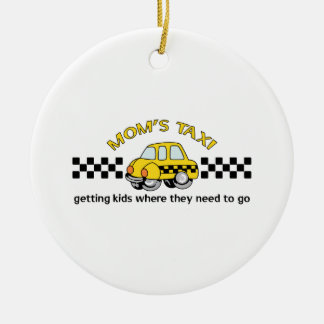 MAMAS TAXI KERAMIKORNAMENT