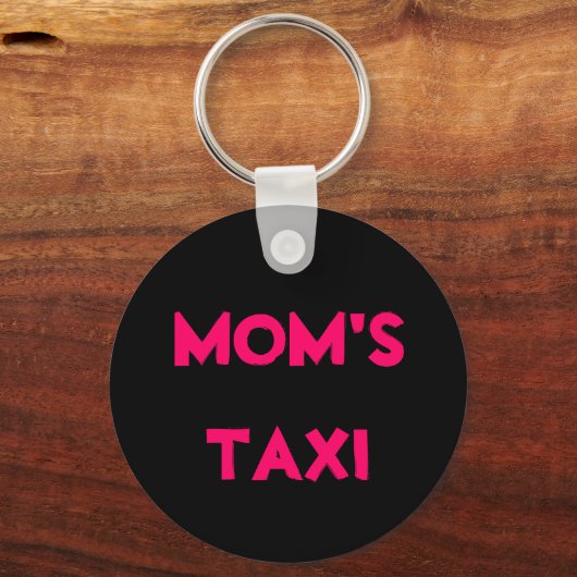 Mama's Taxi Schlüsselanhänger (Vorderseite)
