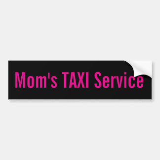 Mamas TAXI-Service-Aufkleber Autoaufkleber