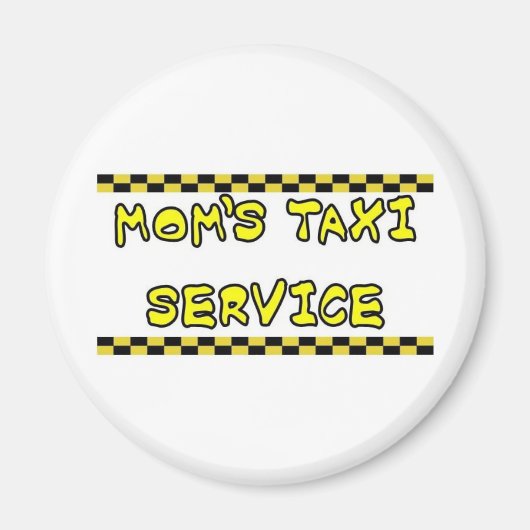 MAMAS TAXI SERVICE MAGNET (Vorne)