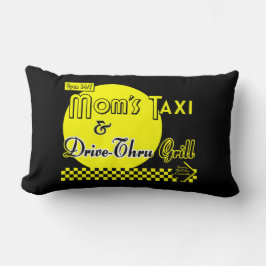 Mamas Taxi und Grill Retro Kissen
