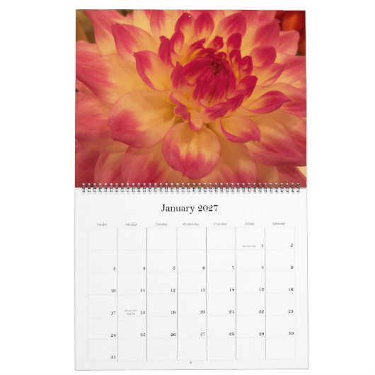 Mamas u. Dahlien 2012 Kalender (Jan 2027)