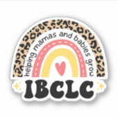 Mamas und Babys helfen, Niedliche Stillzeit zu ent Aufkleber (Vorderseite)