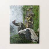 Mamas und Ducklings Puzzle (Vertikal)
