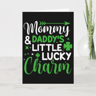 Mamas und Papas kleiner Glücksbringer St. Patrick  Karte