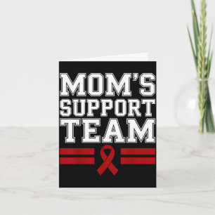 Mamas Unterstützungsteam Familie multiples Myelom Karte
