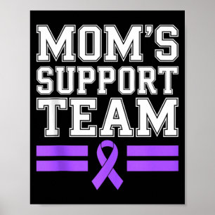 Mamas Unterstützungsteam Familien-Lupus-Bewusstsei Poster