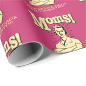 Mamas: Wie Vater, nur schlauer Geschenkpapier (Rolleneckpunkt)