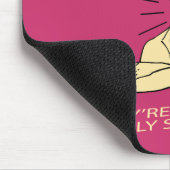 Mamas: Wie Vater, nur schlauer Mousepad (Ecke)