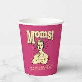 Mamas: Wie Vater, nur schlauer Pappbecher (Vorderseite)