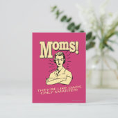 Mamas: Wie Vater, nur schlauer Postkarte (Stehend Vorderseite)
