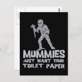 Mamas wollen gerade Ihr lustiges T-Shirt des Postkarte (Vorne/Hinten)