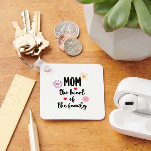 Mamas Zitat Schlüsselanhänger (Schreibtisch)