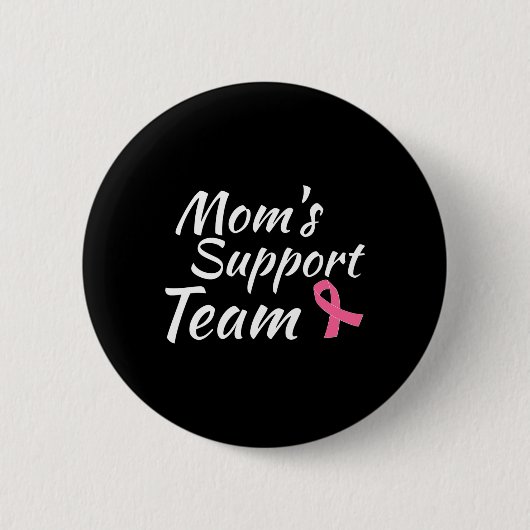 Mamas zur Brustkrebsplanung unterstützen Teambewus Button (Vorderseite)