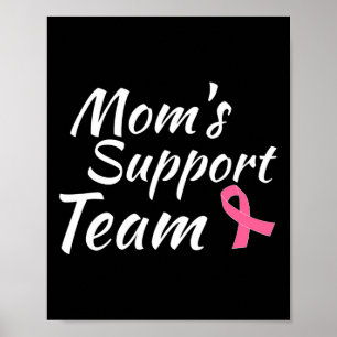 Mamas zur Brustkrebsplanung unterstützen Teambewus Poster