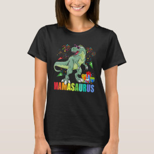 Mamasaurus Birthday Rex Dinosaur Mama Saurus T-Shirt