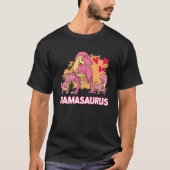 Mamasaurus Dinasaurus Mutter Familie Dinosaurier T-Shirt (Vorderseite)