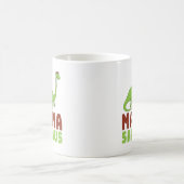 Mamasaurus Dinosaur Brontosaurus Mütter Day Kaffeetasse (Mittel)