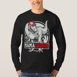 Mamasaurus Dinosaur Familie Matching Women T-Shirt