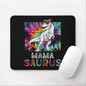 Mamasaurus Dinosaur Mama Saurus Familie Passende T Mousepad (Mit Mouse)
