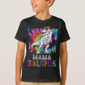 Mamasaurus Dinosaur Mama Saurus Family Matching Ti T-Shirt (Vorderseite)