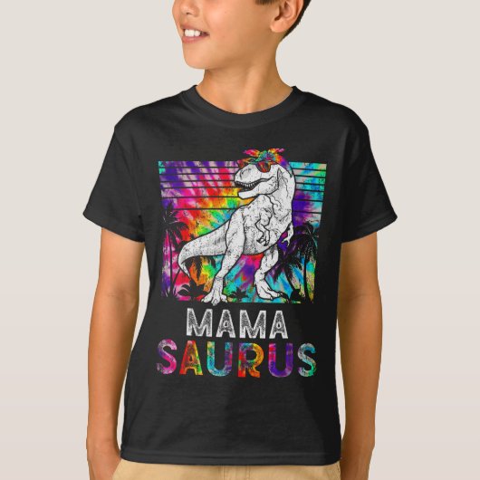 Mamasaurus Dinosaur Mama Saurus Family Matching Ti T-Shirt (Vorderseite)