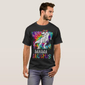 Mamasaurus Dinosaur Mama Saurus Family Matching Ti T-Shirt (Vorne ganz)