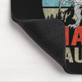 Mamasaurus Dinosaur Mama Saurus T Rex Funny Family Mousepad (Ecke)