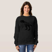 Mamasaurus Dinosaur Rex Muttertag Momma Mama 1 Sweatshirt (Vorne ganz)