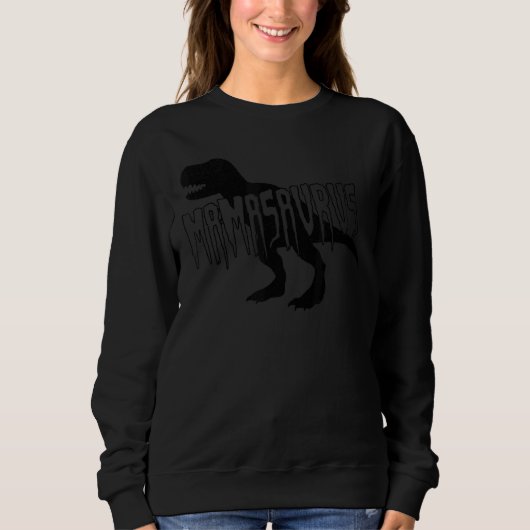 Mamasaurus Dinosaur Rex Muttertag Momma Mama 1 Sweatshirt (Vorderseite)