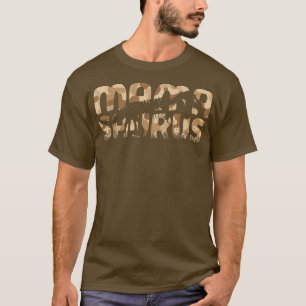 Mamasaurus Dinosaur Skeleton Camouflage Mama Sauru T-Shirt
