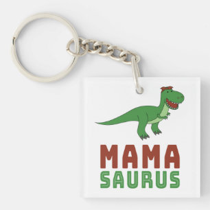 Mamasaurus Dinosaur Tyrannosaurus Rex Mütter Day Schlüsselanhänger
