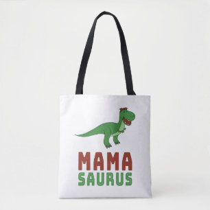 Mamasaurus Dinosaur Tyrannosaurus Rex Mütter Day Tasche