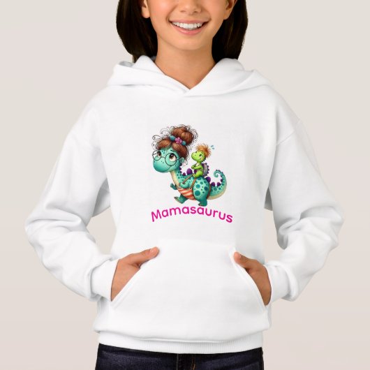 Mamasaurus Hoodie (Vorderseite)
