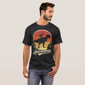 Mamasaurus Mama Trex Dinosaur Funny Graphic Retro T-Shirt (Vorne ganz)