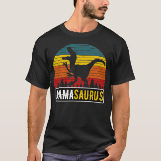 MamaSaurus Mama TRex Dinosaur Retro Mutter T-Shirt
