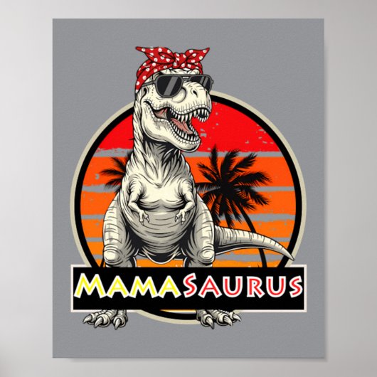 Mamasaurus Poster (Vorne)