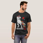 Mamasaurus Rex Autismus Bewusstsein Autistische Ki T-Shirt (Vorne ganz)