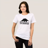 Mamasaurus Rex Custom Dinosaur Mama T - Shirt Desi (Vorderseite voll)