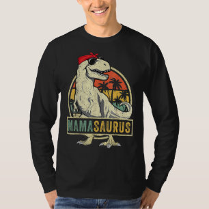 Mamasaurus Rex Dinosaur Mama Saurus Familie Matchi T-Shirt