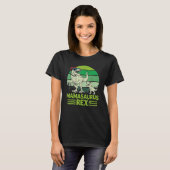 Mamasaurus Rex Dinosaurier Mama Saurus Mother T-Shirt (Vorne ganz)