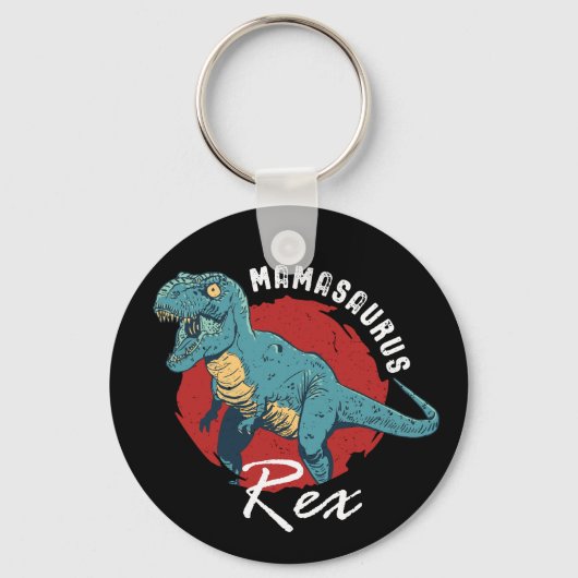 Mamasaurus Rex Funny und Niedliche T-Rex Dinosauri Schlüsselanhänger (Vorderseite)