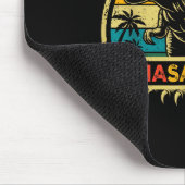 Mamasaurus Rex Trex Dinosaur Mama Saurus Rex Famil Mousepad (Ecke)